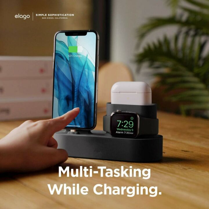 Elago 3 in 1 Charging Station for Apple Devices