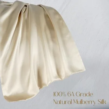 ZIMASILK 100% Mulberry Silk Pillowcase for Better Sleep