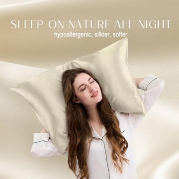 ZIMASILK 100% Mulberry Silk Pillowcase for Better Sleep