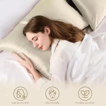 ZIMASILK 100% Mulberry Silk Pillowcase for Better Sleep