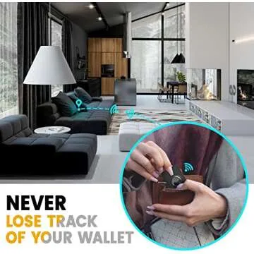 Stylish AirTag Wallet Case for Secure Tracking - 2pcs