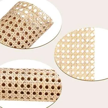 Cane Rattan Webbing Roll for DIY Crafts & Furniture