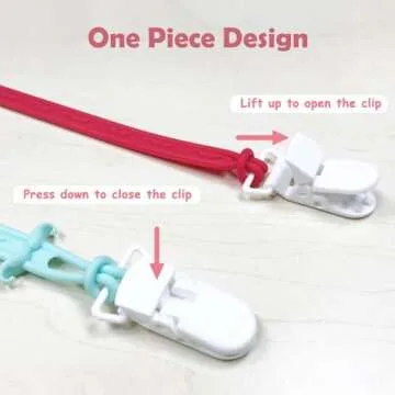 ROBBEAR Baby Teething Toys, Food Grade Silicone Remote Control Teether for Babies 3 6 12 18 Months, TV Remote Shape with Silicone Pacifier Clip Infant Chew Toys for Boys and Girls, Freezer BPA Free