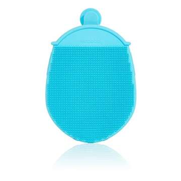 Frida Baby DermaFrida the Bath Mitt | Toddler Quick-Dry Body Bath Brush, Silicone, Replacement to Kid's Washcloth | Fits Both Parent or Child for Early Stage Development