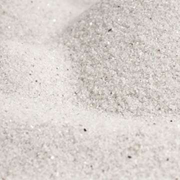 Sandtastik Sparkling White Play Sand - 50 lb (22.6 kg), Fill Sandboxes & Sensory Tables, Non-Toxic, ...