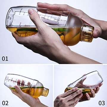 700cc Plastic Shaker Cocktail Drink Mixer for Any Occasion