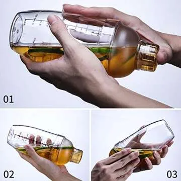 700cc Plastic Shaker Cocktail Drink Mixer for Any Occasion