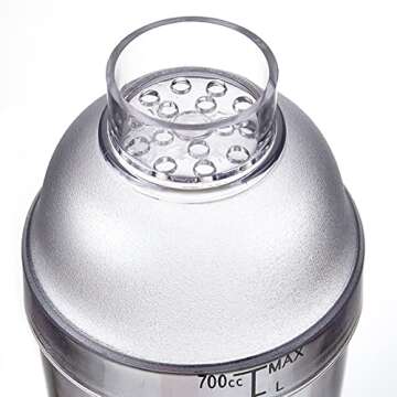 700cc Plastic Shaker Cocktail Drink Mixer for Any Occasion