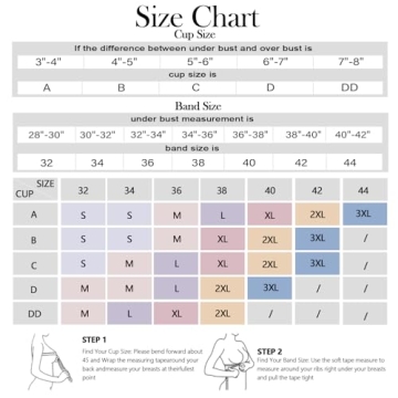 OEAK Women's Smooth Wireless Push-Up Bra for Comfort