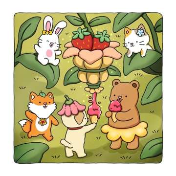 Fuzzy Tales Fairycore Coloring Book for Artistic Fun