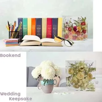 Large Square Silicone Mold for Resin & Soap - 8" x 2.5"