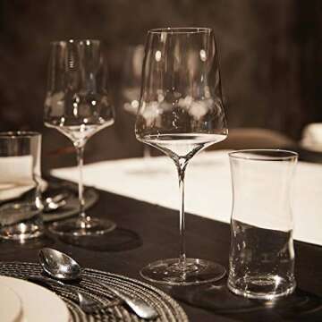 Josephinenhütte - JOSEPHINE No. 2 - Universal - Universal glasses - purely handmade - Set of 2