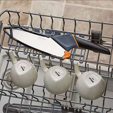 Fiskars 8 Inch Chef Knife - Perfect for Any Kitchen