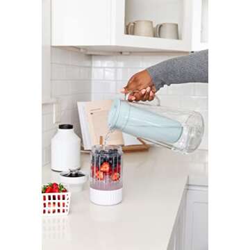 LifeStraw Home Water Filter Pitcher, 10-Cup Capacity