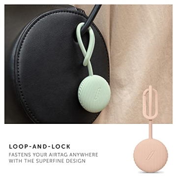 Native Union AirTag Holder - Sleek Silicone Design, Reliable Protection