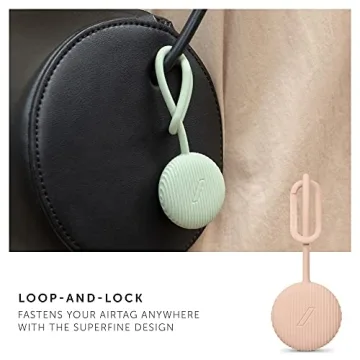 Native Union AirTag Holder - Sleek Silicone Design, Reliable Protection