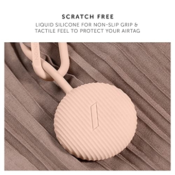 Native Union AirTag Holder - Sleek Silicone Design, Reliable Protection