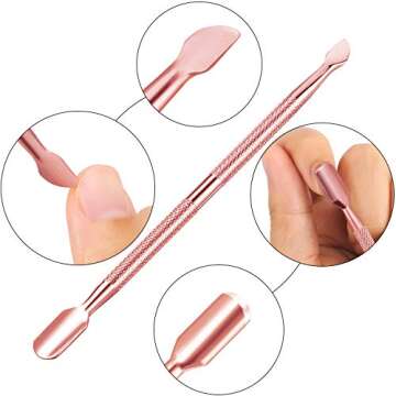 Ultimate Nail Care Cuticle Pusher Remover Kit