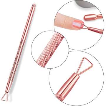Ultimate Nail Care Cuticle Pusher Remover Kit