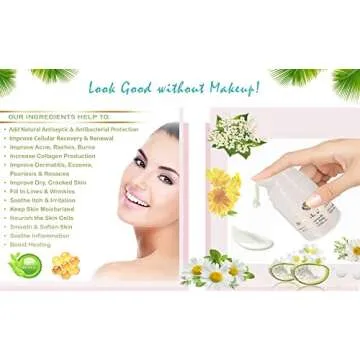 Chamomile Buttercream - Best Anti-Wrinkle Cream & Anti-Aging Face Cream for Sensitive Skin - Helps to Repair Wrinkles & Purify Skin - Made in USA - All Natural and Organic Ingredients – 1.7 oz