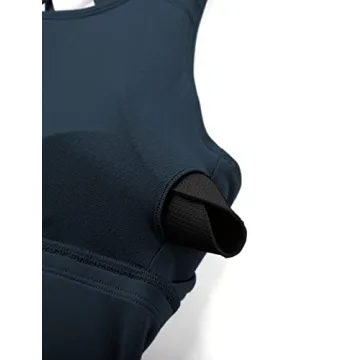 CRZ YOGA Strappy Longline Sports Bra - Stylish & Comfy Fitness Wear