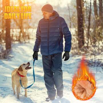 Ihuan Waterproof Windproof Winter Gloves for All