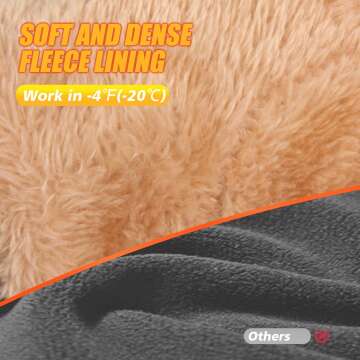 Ihuan Waterproof Windproof Winter Gloves for All