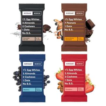 RXBAR Minis Protein Bars, Protein Snack, Snack Bars, Variety Pack (16 Bars)