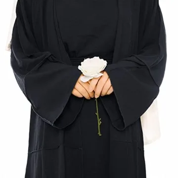 Elegant Women's Muslim Abaya Dress Three-Piece Set for All Occasions
