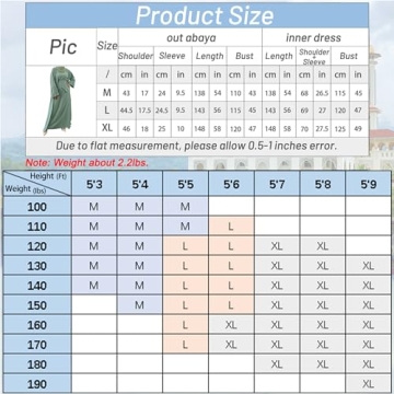 Elegant Women's Muslim Abaya Dress Three-Piece Set for All Occasions