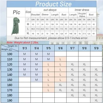 Elegant Women's Muslim Abaya Dress Three-Piece Set for All Occasions