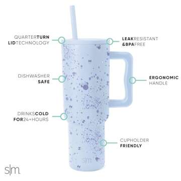 Simple Modern Disney 40 oz Insulated Tumbler | Minnie Specktacular Design