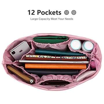 Gonex Tote Organizer - Stylish Handbag Organizer Insert