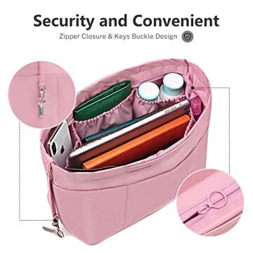 Gonex Tote Organizer - Stylish Handbag Organizer Insert
