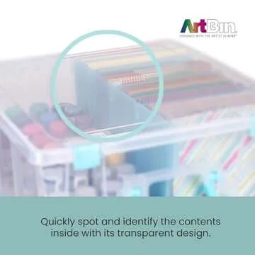 ArtBin Super Satchel Double Deep Compartments for Crafts