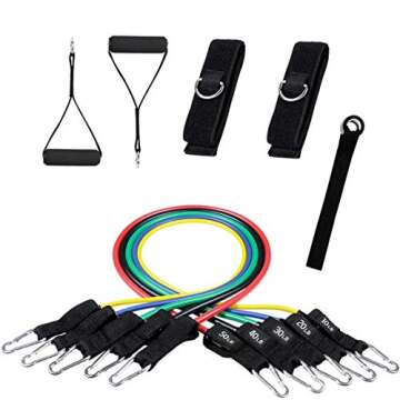 AUPER Resistance Bands Set for Home Workouts