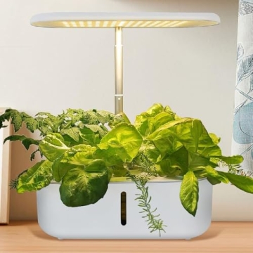 Honche Hydroponics Growing System with LED Lights Indoor Garden