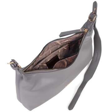 Montana West Vegan Leather Shoulder Hobo Bag for Women