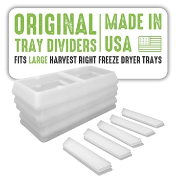 Durable Tray Dividers for Harvest Right Freeze Dryer Trays