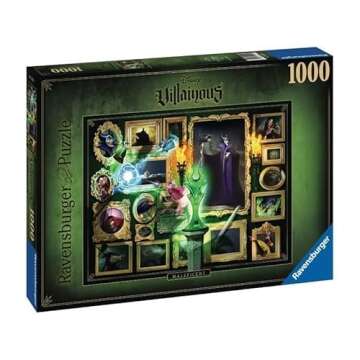 Ravensburger Disney Villainous Maleficent Jigsaw Puzzle - 1000 Unique Pieces | Anti-Glare Surface | Ideal for Adults for Puzzle Enthusiasts