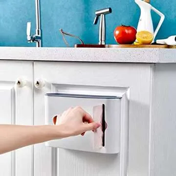 Plastic Bag Holder Wall Mount for Clutter-Free Living