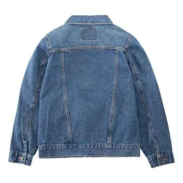 Levi's Boys' Denim Trucker Jacket - Sustainable Classic for Kids
