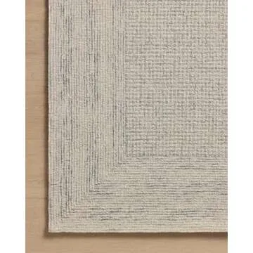 Loloi Amber Lewis Windsor Collection WIN-01 Ivory/Sky 2'-3" x 3'-9" Accent Rug