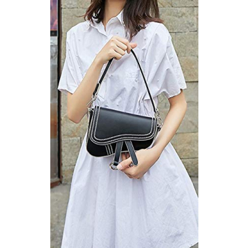 Chic Vintage Mini Saddle Bag Stylish Eco-Friendly Use
