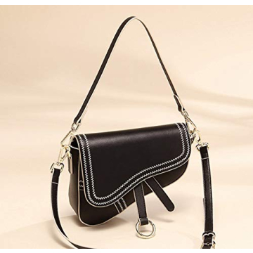 Chic Vintage Mini Saddle Bag Stylish Eco-Friendly Use