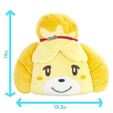 Club Mocchi Animal Crossing Isabelle Plush - 15 Inch Collectible