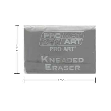 PRO ART Kneaded Eraser, Grey