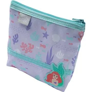 Disney Baby - Infant Health & Grooming Kit 10pc Set Includes: Brush, Comb, Nail Clippers, Medicine Syringe, Nasal, and Carry Case, Ariel