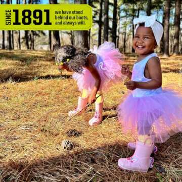 Western Chief Girls' Waterproof Printed Rain Boot with Easy Pull on Handles, Unity Unicorn, 1 Little Kid