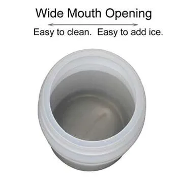 Rolling Sands 20 Ounce Sports Water Bottles 24 Pack, BPA-Free, Made in USA, Dishwasher Safe, Clear Frost Bottles/Purple Lids